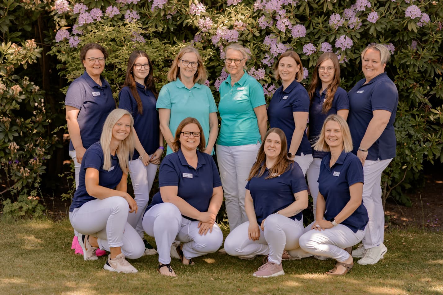 Das Team der Praxis für Kinder- und Jugendmedizin Petra Janssen